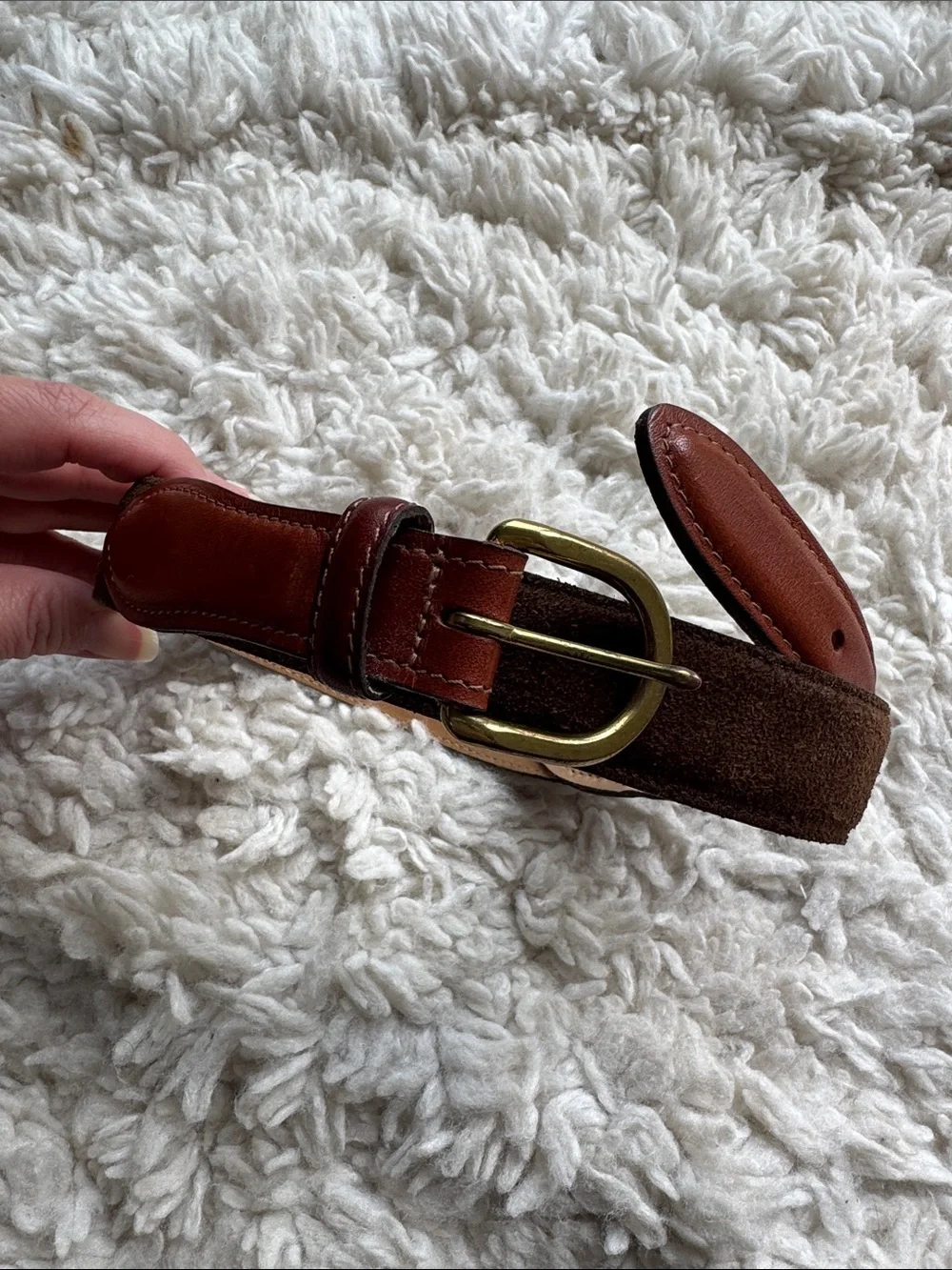 Vintage Orvis Cowhide Belt